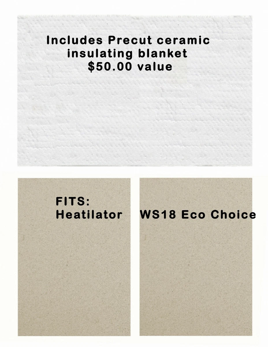 HEATILATOR WOOD STOVE BAFFLE u0026 BLANKET -ECO CHOICE WS18 [PP2560]  -SRV7033-209 | eBay