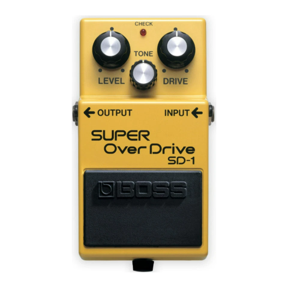 BOSS SD-1 Circuito de recorte Configuración de unidad superior Pedal compacto Super Overdrive