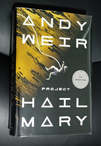 Andy Weir Project Hail Mary Hardcover Ballantine Books Near Fine Condition