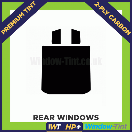 For Audi R8 2007+ Carbon Pre Cut Window Tint Rear 5% Limo Premium 2-ply HP+ - Picture 2 of 10