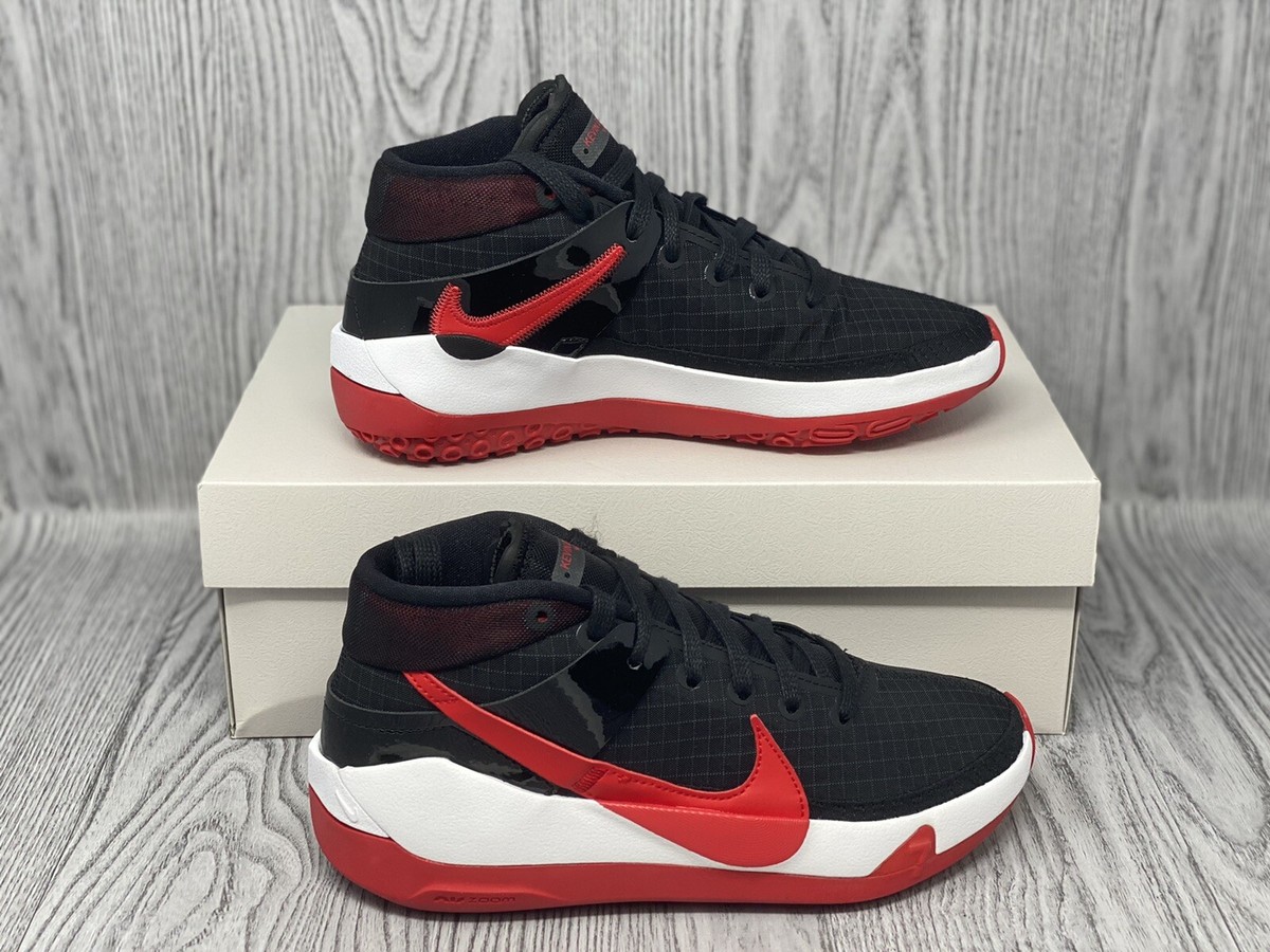 New Nike KD13 CI9948-002 Bred black kevin durant “Big Kids” | eBay