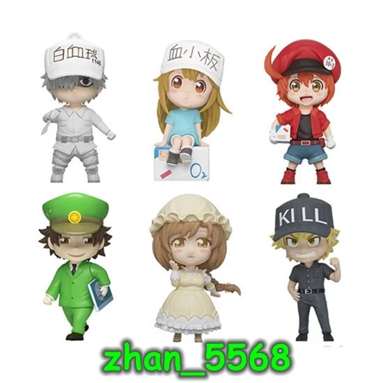 Anime Hataraku Saibou Cells at Work Platelet Cute PVC Action Figure Co - Supply Epic