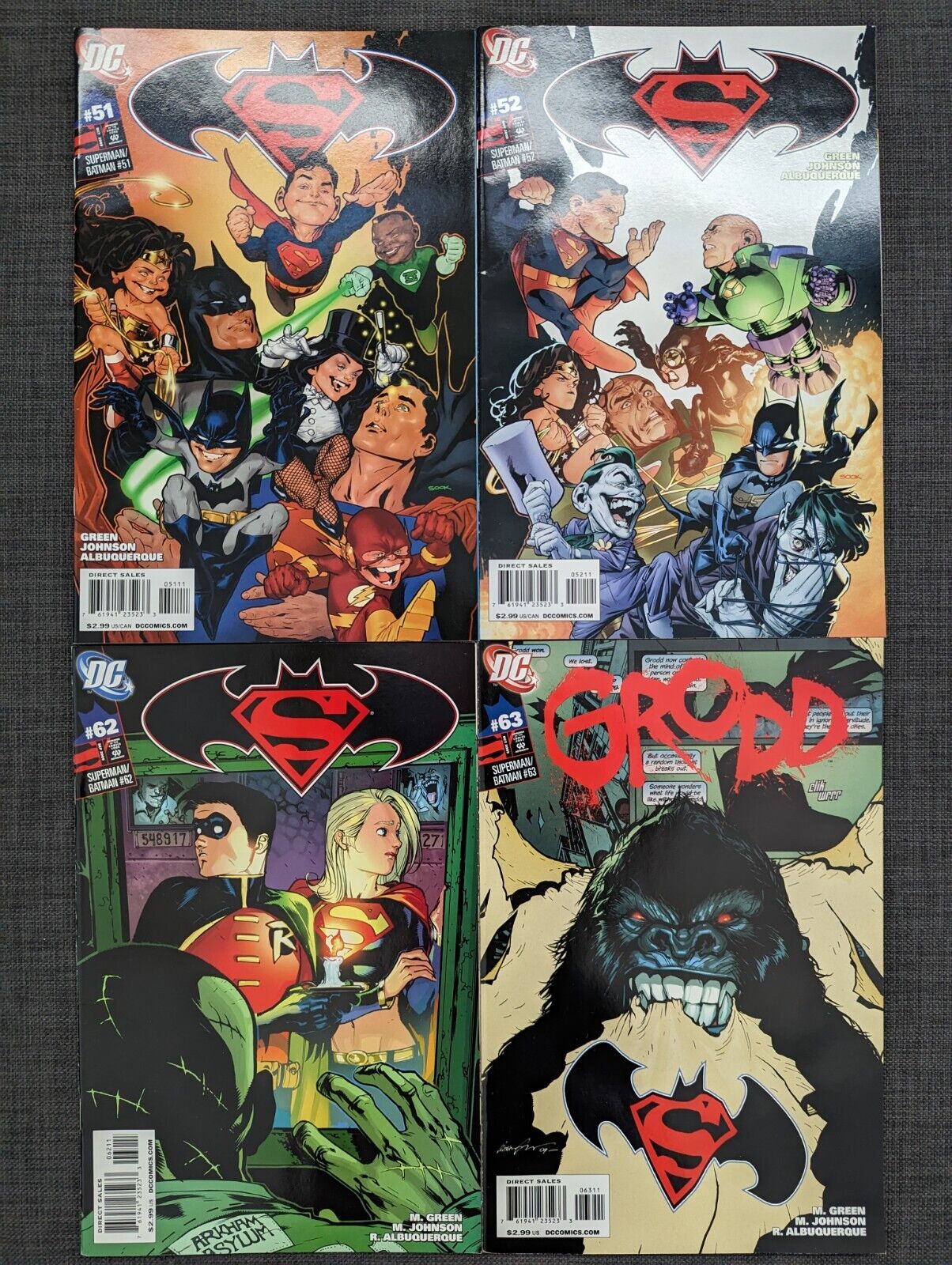 Superman Batman (2003) issues 51-52 and 62-63 by Rafael Albuquerque