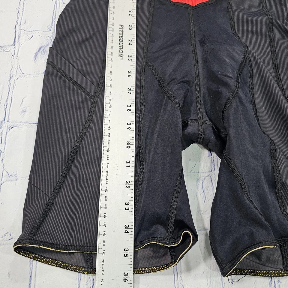 De Soto Triathlon Jumpsuit Bib Tank Sleeveless Pockets Padded SIZE LARGE  - Image 2 of 4