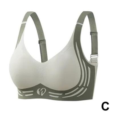 Super Gather Bra Wireless Push-Up Bra, Comfortable Bra Women Bra,Lift X3C8