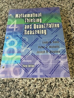 Mathematical Thinking and Quantitative Reasoning