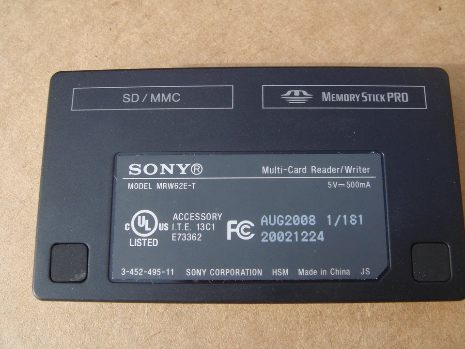 Sony 12 in 1 Multi-Card Reader / Writer SD MRW62E-T1 Windows 11 Compatible - Image 2 of 4