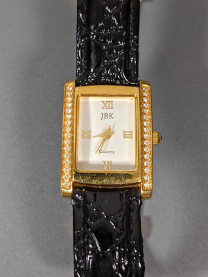 JBK Gold-Tone Bracelet Watch – New in Box Vintage JBK Gold Plated Watch: Camrose & Kross, Panther  main image 4