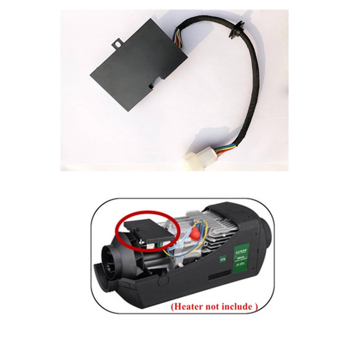 1x Control Board Accessories Motherboard Black For 12V 2KW Diesel Air Heater  | eBay