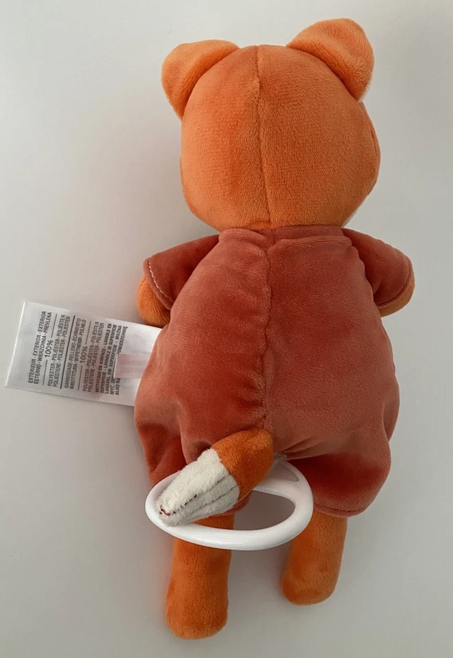 🌟Doudou Peluche Mon Petit Renardeau Mots D'enfants Orange Renard Musical - Photo 2/2