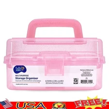 Multi-Purpose Storage Organizer Arts Crafts Jewelry Pens Markers Travel Case New