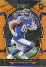 2022 Panini Select #84 Daniel Bellinger Orange Prizm #/49