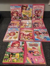 11 Strawberry Shortcake DVDs: Shows Mixed Lot | AS IS