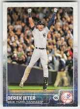 2015 Topps #1 Derek Jeter BASEBALL New York Yankees