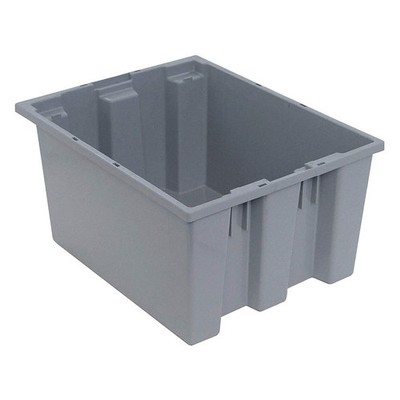 QUANTUM STORAGE SYSTEMS SNT190GY Stk and Nest Ctr,Gray,Solid,PP 8DA64