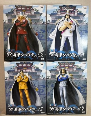 ONE PIECE DX MARINE Figure 1&2 SENGOKU KIZARU Borsalino AOKIJI