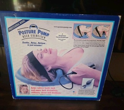 Posture Pump Neck Exercise Professional Model   Pain Relief Device