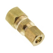 Jones Stephens C74030LF 3/8x1/4 OD Brass Compression Union LF