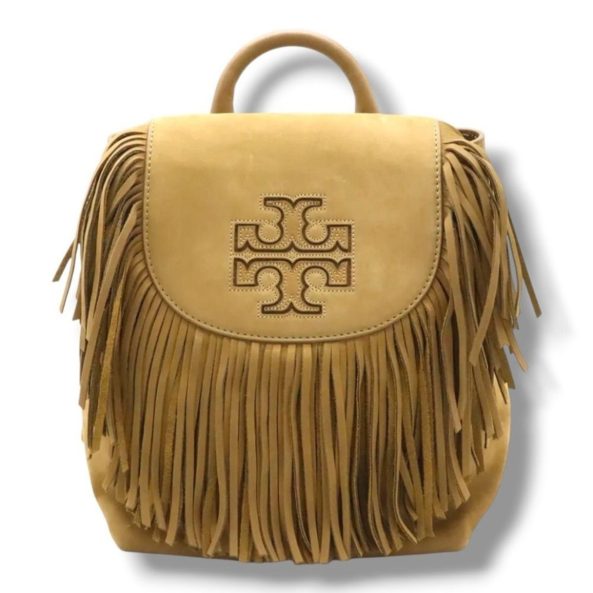Tory Burch Harper Fringe Mini Backpack Suede \