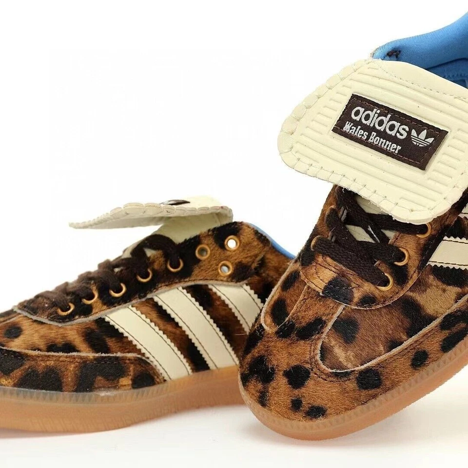 adidas Samba Pony Wales Bonner Leopard - IE0578 - NEW WITH BOX - Image 3 of 4