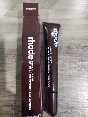 Rhode Peptide Lip Tint Espresso 0.3 fl oz 10 ml Shea Butter Made