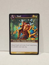 Thud! World Of Warcraft TCG Drums Of War Regular Common