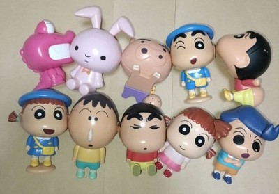Crayon Shinchan Capsule Figur Lot Japanese Sofubi Collectible Figures