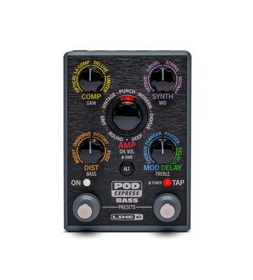 Ultra Portable Bass Amp and Effects Processor 7 Amps 17 Effects Looper USB C ...
