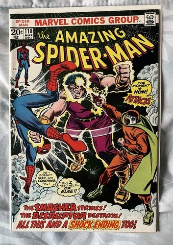 AMAZING SPIDER-MAN #118 - Smasher  Disruptor  Marvel/1973  VF- See Scans