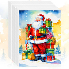 Watercolor Paper Bulk, 9"X12" White Cold Press Water Color Paper, Artist Paintin