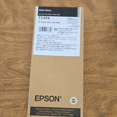 Epson T54X8 Matte Black Genuine Ink Cartridge 350ml for SC-P9000/8000/7000/6000