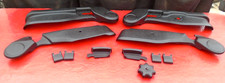 07 08 Hyundai Tiburon Front Seat Rail Bolt Trim Cover Panel Handle Set Oem Black