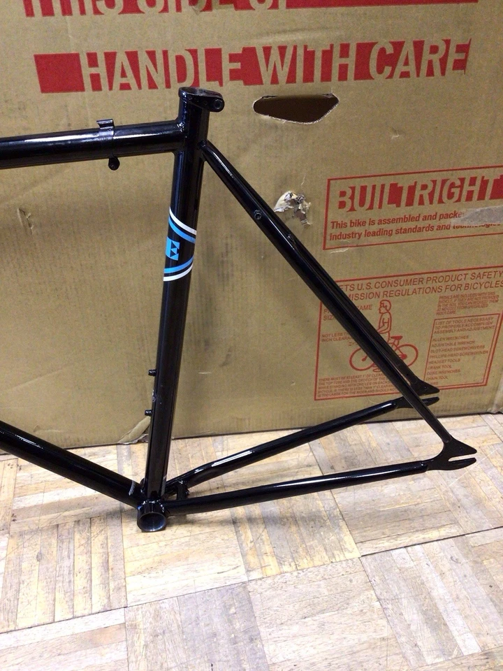 SE Lager 钢制单速/Fixie 框架和叉 - 700c 27.2 毫米 — 第 3/4 张图片