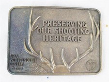 NRA Whittington Center Belt Buckle