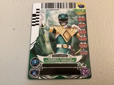 Power Rangers Action Card Game Mighty Morphin Evil Green Ranger 1-077 ACG 2012