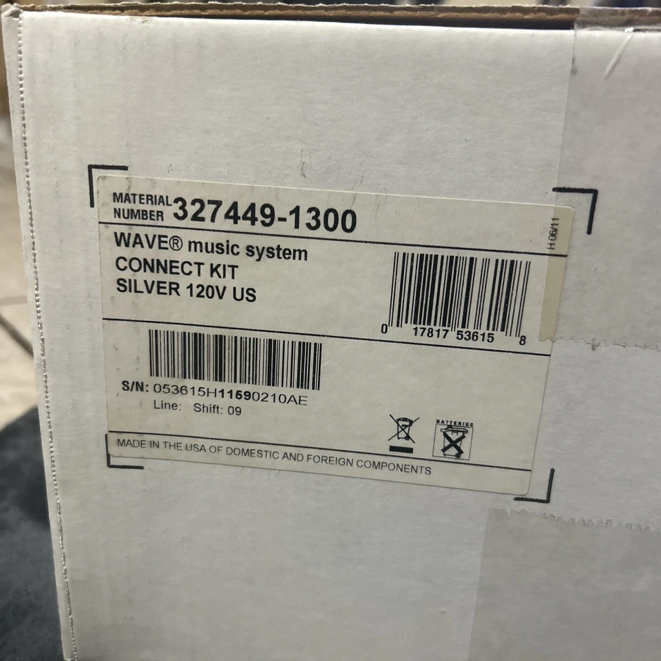 BOSE Wave Music System connect kit premium bundle-silver - NEW UNOPENED - Image 4 of 4