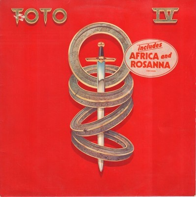 12'' LP Vinyl TOTO ''TOTO IV'' Includes AFRICA and ROSANNA [CBS 85529 | 1982]