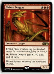 Shivan Dragon #300 Core Set 2019 (M19)
