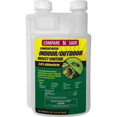 Compare-N-Save Concentrate Indoor & Outdoor Insect 32 Fluid Ounces, White