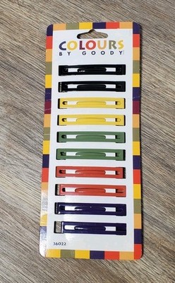 Vintage Goody Coulour By Goody Fashion Barrettes 90s 1998 
