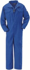 LAKELAND Coveralls Flame Resistant 56-Regular Nomex IIIA 4.5oz NAVY BLUE