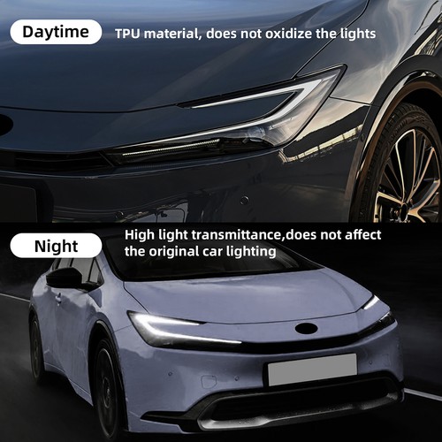 B Pillars Precut Paint Protection Film Clear PPF TPU Fits Toyota Prius 2023-2025 - Picture 4 of 10
