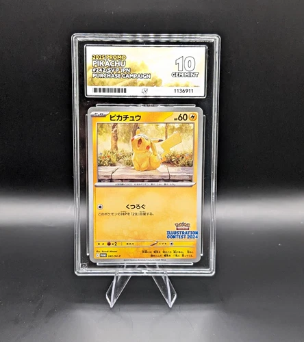 Pikachu 242/SV-P Promo Sv-P Promotional Cards JPN Ace Grading 10 2025