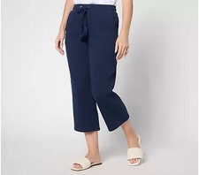 Belle by Kim Gravel Packabelle Getaway Cropped Pant Twilight Petite 2X A688422