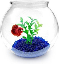 Mini Plastic Aquarium Starter Kits Fish Tank 0.8Gallon/ 3L