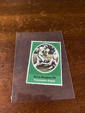 1972 Sunoco NFL Action Player Stamps - Lee Bouggess - FREE SHIPPING