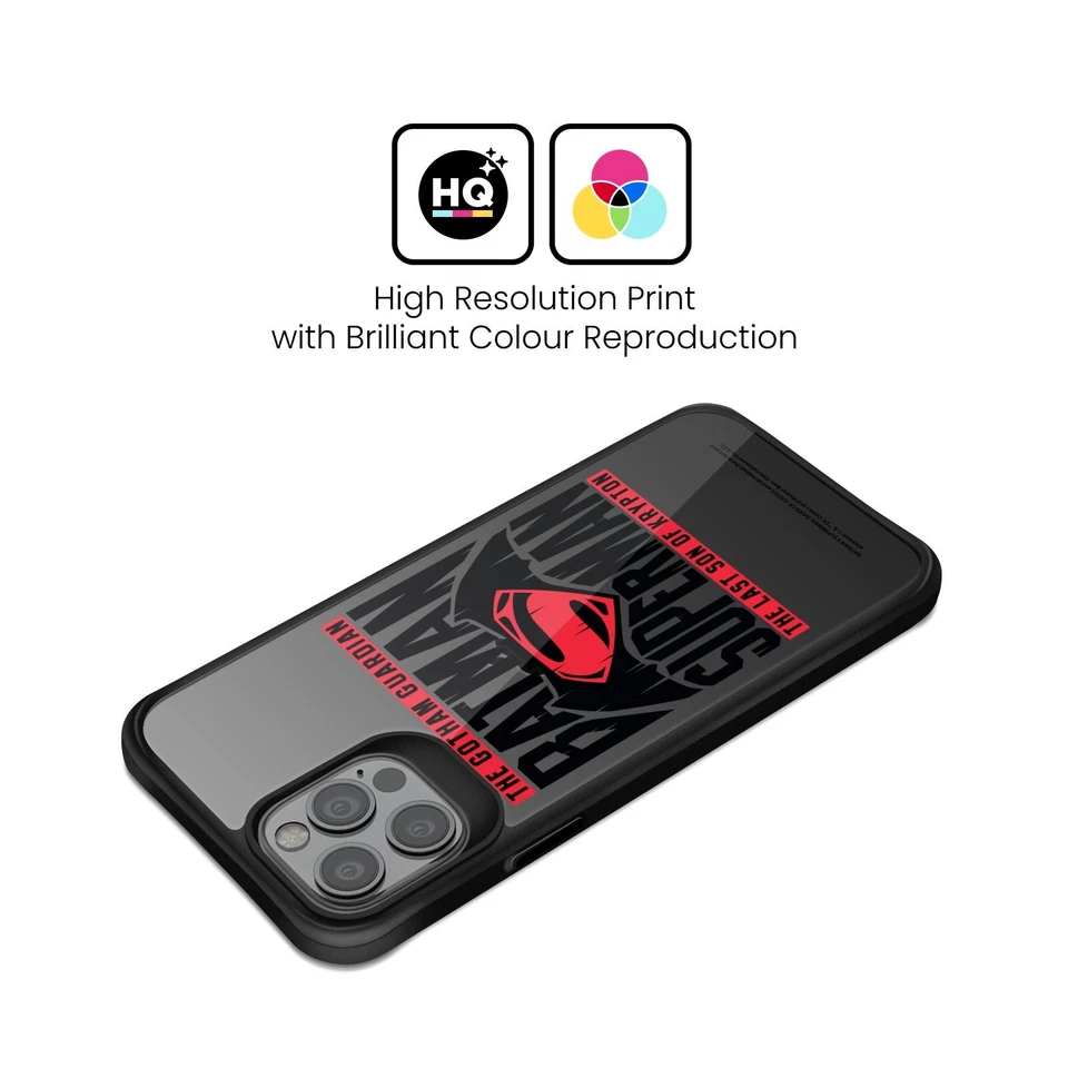 BATMAN V SUPERMAN: DAWN OF JUSTICE GRAPHICS BLACK SHOCKPROOF APPLE iPHONE PHONES - Image 2 of 4