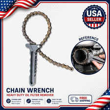 Heavy Duty 16 Chain Oil Filter Wrench Capacity 4 Oil Filter Chain Wrench Heavy Duty 16 Chain Oil Filter Wrench Capacity 4 Oil Filter Chain Wrench