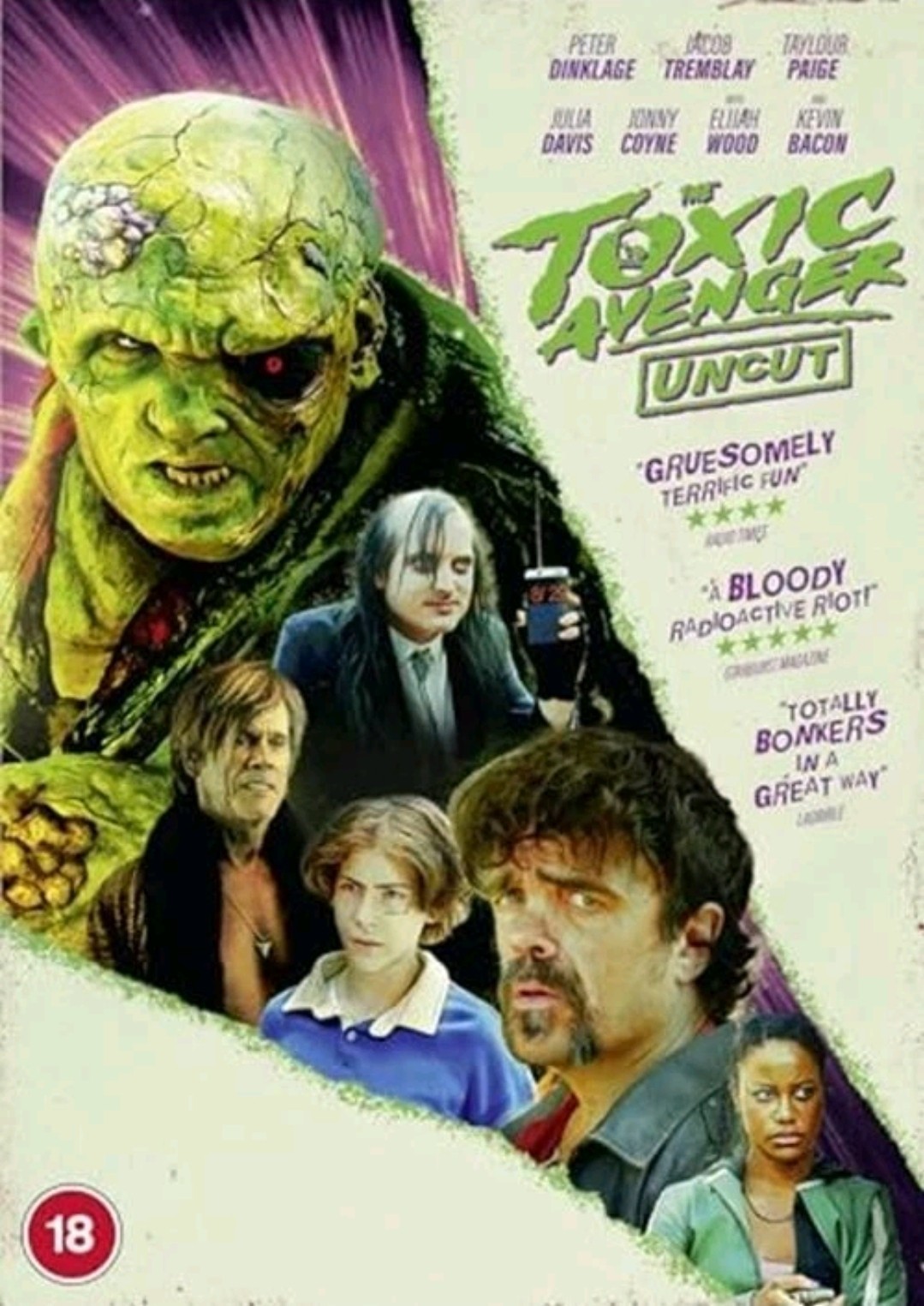 The Toxic Avenger DVD (2025) Peter Dinklage, Blair (DIR) cert 18 NEW