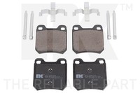 Bremsbelagsatz Scheibenbremse NK 223604 FüR Opel Saab Vectra V87 Omega CC J96 2